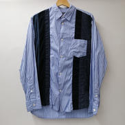パッチワークストライプシャツ|COMME DES GARCONS HOMME