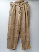 2プリーツリネンワイドトラウザーズ|BEAMS+