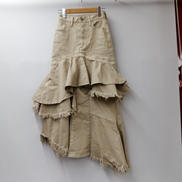 ティアードマキシデニムスカート|UN3D