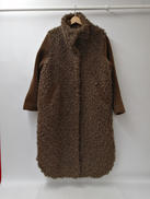 スタンドカラーファーコート|THINK FUR