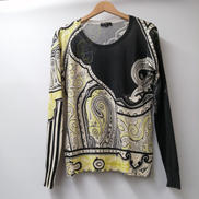 ペイズリーシルクカシミヤニット|ETRO