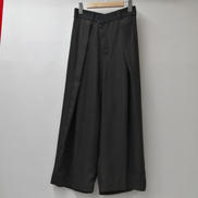 ASYMMETRIC FRONT MESH TROUSERS|STUDIOUS