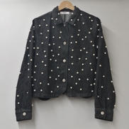 パールデニムブルゾン|PERNA