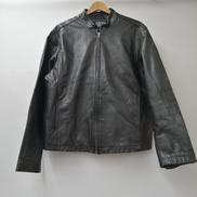 レザージップアップジャケット|DKNY