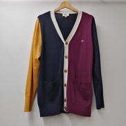 ミックスカラーニットカーディガン|VIVIENNE WESTWOOD MAN