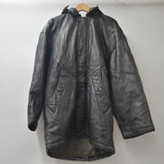 フード付きレザージャケット|MARCO PIERGUIDI