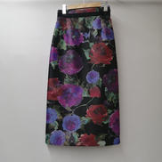 フラワー柄スカート|SOV.