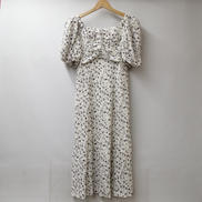 レーヨンパフプリントワンピース|SNIDEL