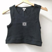ANAGRAM LOGO CROPPED TANK TOP|LOEWE