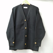 ロゴボタンミドルカーディガン|ADAM ET ROPE