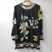 シルクブレンドカットソー|LEONARD