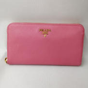 ラウンドジップ長財布|PRADA