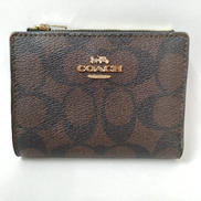 バイフォールドウォレット・シグネチャーキャンバス|COACH