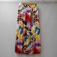 マルチカラーロングスカート|MSGM
