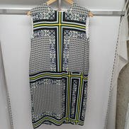 総柄ノースリーブワンピース|SPORTMAX