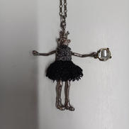 ダンシングキャットネックレス|SERVANE GAXOTTE