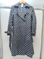 リネンドット柄コート|DOUBLE STANDARD CLOTHING