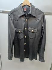 レザーシャツジャケット|RED MOON