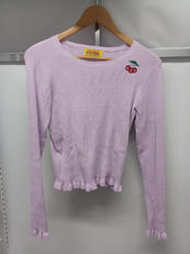 TRIPLE CHERRY刺繍　ショート丈プルオーバー|HYSTERIC GLAMOUR