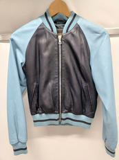 バイカラーレザーブルゾン|COACH