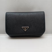 サフィアーノレザーショルダー|PRADA