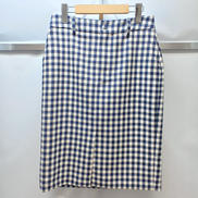 チェック柄タイトスカート|AMI
