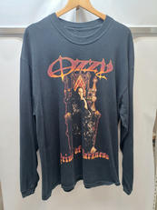 OZZYプリントロンTシャツ|-