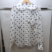 ポルカドットシアーブラウス|COMME DES GARCONS GIRL