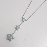 3連スターネックレス|SWAROVSKI