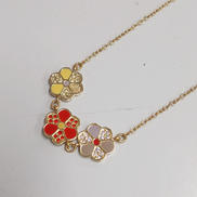 3連フラワーネックレス|SWAROVSKI