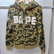 コラボカモフラスウェットジップパーカー|A BATHING APE×UNDEFEATED
