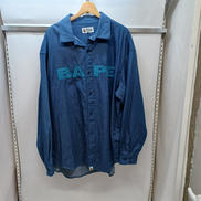 DENIM LOOSE FIT SHIRT|A BATHING APE