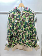 シャークトラックフーディ|A BATHING APE×ADIDAS