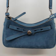 ROMY NUBUCK ZIP TOP CROSSBODY|TORY BURCH