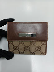 Wホック二つ折り財布|GUCCI