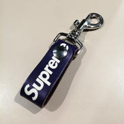 LEATHER KEY LOOP|SUPREME