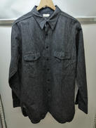 DUCK DIGGER ブラックシャンブレーシャツ|WARE HOUSE