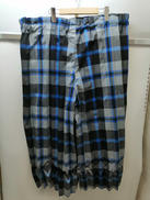 TARTAN CHECK PLEATS PANTS|ME ISSEY MIYAKE