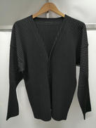 Vネック長袖カーディガン|HOMME PLISSE ISSEY MIYAKE