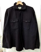 メルトンシャツ|C.P.O. NAVY SHIRT