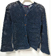 藍染めコットンカーデ|45RPM