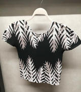 総柄ワッフルプリーツトップス|ISSEY MIYAKE ME