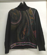 ハイネックプリントニット|LEONARD