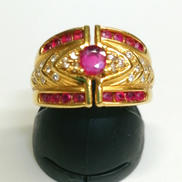 K18ダイヤリング|N.B