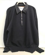 レザーカラースウェット|KYOU