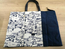 バイカラーハンドバッグ|IBIZA