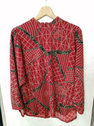 L/S総柄ちりめんカットソー|詩仙堂 BY HITOSHI