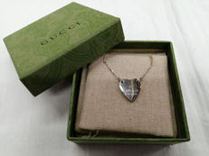 AG925ハートプレートネックレス|GUCCI