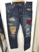 パッチワークデニムパンツ|POLO RALPH LAUREN