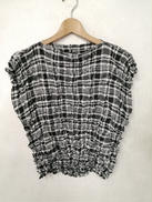 N/S総柄シャトルプリーツトップ|ME ISSEY MIYAKE